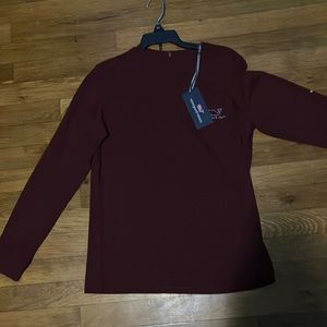 Vineyard vines red long sleeve shirt
